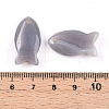 Natural Grey Agate Pendants G-N342-106C-3