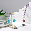 Yilisi 24Pcs 12 Styles Star Natural & Synthetic Gemstone Pendants G-YS0001-22-17