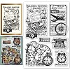 PVC Plastic Clear Stamps DIY-WH0631-0680-1