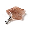 Natural Mixed Gemstone Pendants G-I319-04P-C-4