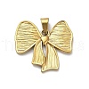 304 Stainless Steel Pendants STAS-Q343-22G-1