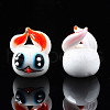 Handmade Bumpy Lampwork Beads Strands LAMP-Q031-014-4