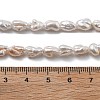 Natural Baroque Keshi Pearl Beads Strands PEAR-P064-06A-01A-5