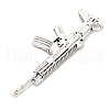 Tibetan Style Alloy Pendants TIBEP-Q043-139-RS-2