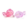 Transparent Luminous Acrylic Beads MACR-D024-37-3
