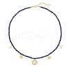 Lapis Lazuli Bead Necklaces RX5891-1-5