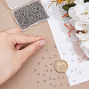 DICOSMETIC 1000Pcs 304 Stainless Steel Open Jump Rings STAS-DC0016-02-3