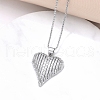 Brass Micro Pave Cubic Zirconia Pendant Necklaces PW-WG10C28-03-1