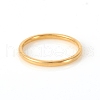 201 Stainless Steel Plain Band Rings X-RJEW-G107-1.5mm-4-G-2