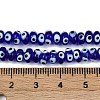 Handmade Evil Eye Lampwork Beads Strands LAMP-A007-02A-01-4