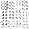 SUNNYCLUE Tibetan Style Alloy Puppy Pendants TIBEP-SC0001-41AS-1