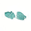 Two Tone Transparent Spray Painted Glass Beads GLAA-Q092-03-C06-5
