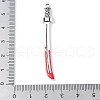 Alloy Enamel Big Pendants PALLOY-Q031-10AS-B-3