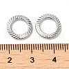 Rack Plating Brass Linking Rings KK-Z033-02P-3