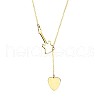 Simple and Stylish Stainless Steel Lariat Necklaces WC5409-7-1