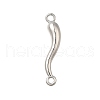 Brass Horn of Plenty Connector Charms KK-V002-20P-1