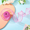 10 Yards Polyester Iridescent Ribbon OCOR-TAC0017-04B-14