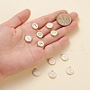 Initial Letter A~Z Alphabet Enamel Charms ENAM-X0018-07-5