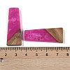 Resin & Wood Pendants WOOD-F015-04H-3