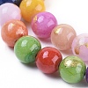 Natural Jade Beads Strands G-F670-A16-4mm-3