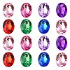 Imitation Taiwan Acrylic Rhinestone Cabochons GACR-A007-18x25mm-M-5