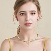 ARRICRAFT 2 Strands 2 Colors Natural Flower Amazonite Chip Beads Strands G-AR0005-98-7