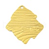 Ion Plating(IP) 304 Stainless Steel Pendants STAS-M001-02G-1