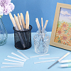 Gorgecraft 200Pcs PE Makeup Brush Protector Reusable Expandable Mesh Cover MRMJ-GF0001-51C-4