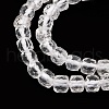 Natural Quartz Crystal Beads Strands G-F770-A02-01-4