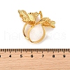 Brass Cuff Rings for Women RJEW-Z097-01G-01-3