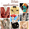 Unicraftale 50Pcs 1-Hole Wood Buttons BUTT-UN0001-27A-6