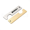 Mother's Day 201 Stainless Steel Big Pendants STAS-R002-21PG-04-2