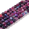 Natural Agate Bead Strands G-C116-B01-02-2
