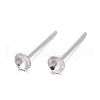 925 Sterling Silver Stud Earring Findings STER-S002-41-1