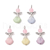 Natural & Dyed Malaysia Jade Pendants PALLOY-JF03735-1