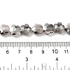 Electroplate Glass Beads Strands EGLA-B006-04A-HR02-4