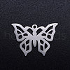 Tarnish Resistant 201 Stainless Steel Hollow Pendants STAS-Q201-JN279-1-10.5-1