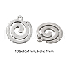 304 Stainless Steel Charms STAS-CJC0008-07P-2