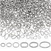 AHANDMAKER 600Pcs 6 Styles 304 Stainless Steel Open Jump Rings STAS-GA0001-38-1