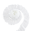SUPERFINDINGS 5 Yards Polyester Pleated Lace Ribbon OCOR-FH0001-33A-1