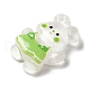 Translucent Resin Decoden Cabochons RESI-M039-02E-2