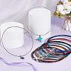 Unicraftale 60Pcs 6 Colors Stainless Steel Wire Necklace Cord DIY Jewelry Making TWIR-UN0001-13A-3