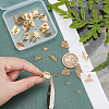 Unicraftale 24Pcs 4 Style 304 Stainless Steel Stud Earring Findings STAS-UN0027-98-2