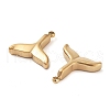 304 Stainless Steel Charms STAS-L022-367G-2