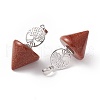 Natural & Synthetic Gemstone Pendants G-E150-04P-3