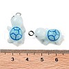 Opaque Resin Pendants RESI-N039-84E-3