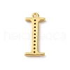 Rack Plating Brass Micro Pave Cubic Zirconia Pendant KK-H449-76G-03-3