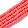 Handmade Polymer Clay Bead Strands CLAY-ZX006-01F-2