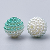 Imitation Pearl Acrylic Beads OACR-T004-10mm-04-2