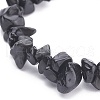Natural Obsidian Chips Beaded Jewelry Set X-SJEW-JS01232-01-7